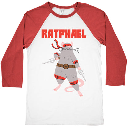 Ratphael (Raphael Rat) Baseball Tee