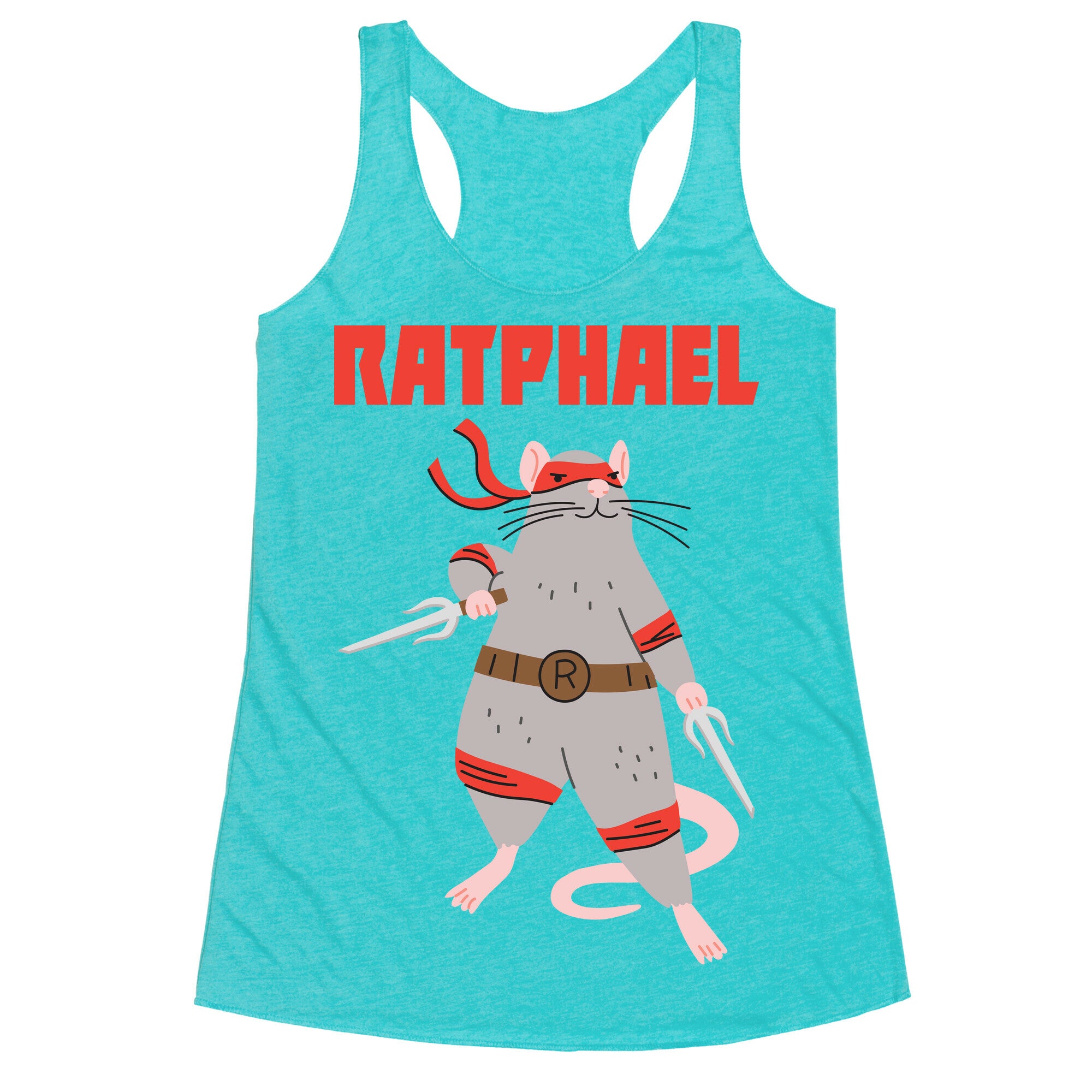 Ratphael (Raphael Rat) Racerback Tank