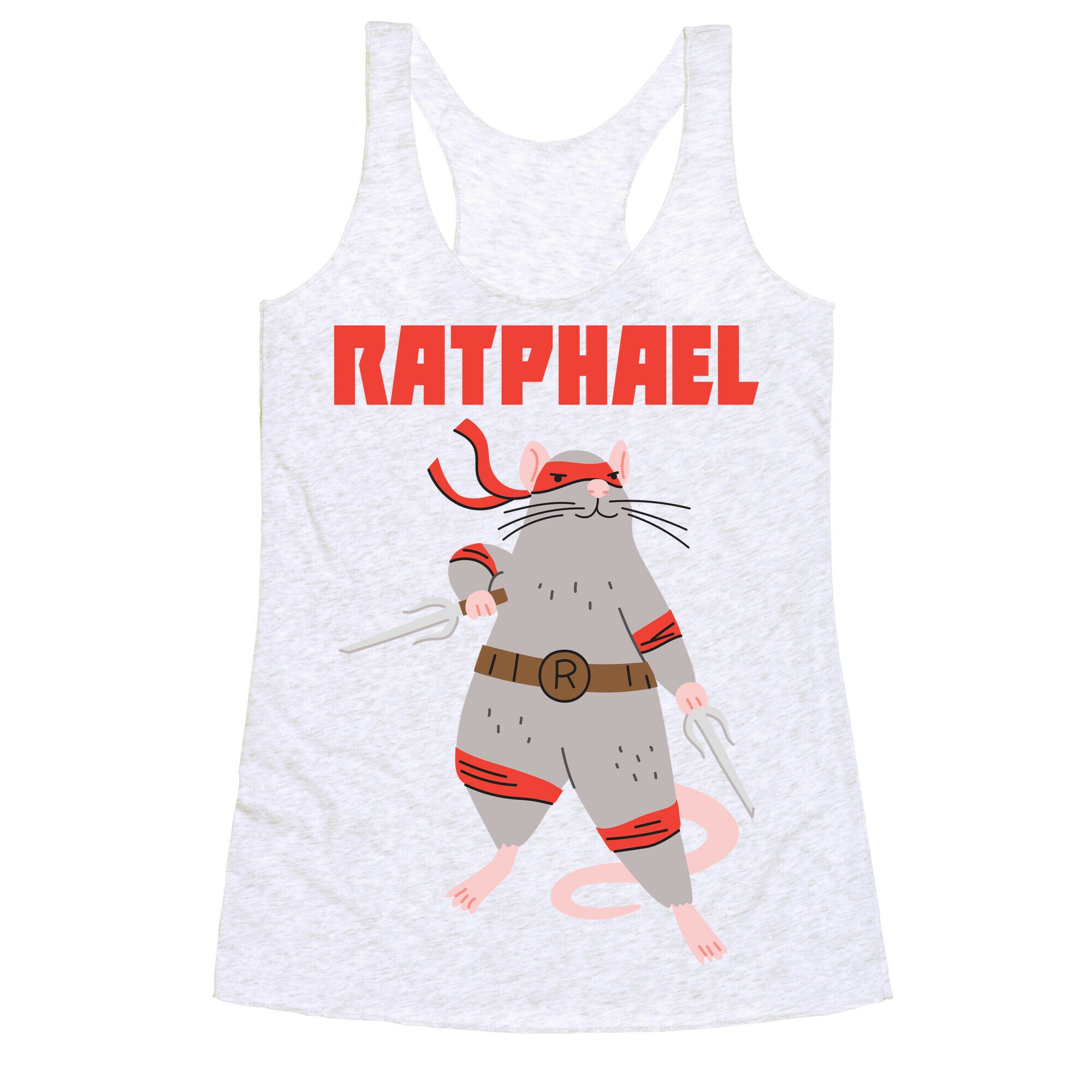 Ratphael (Raphael Rat) Racerback Tank