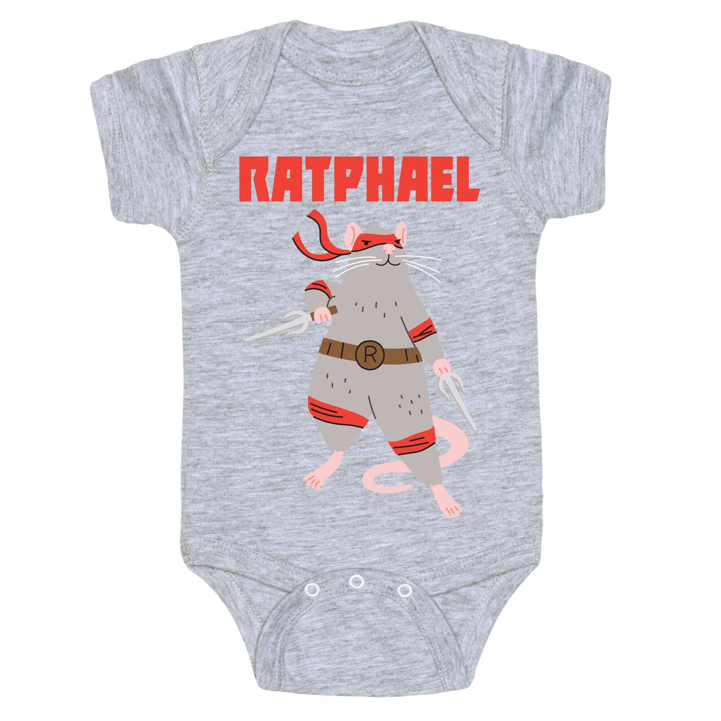 Ratphael (Raphael Rat) Baby One Piece