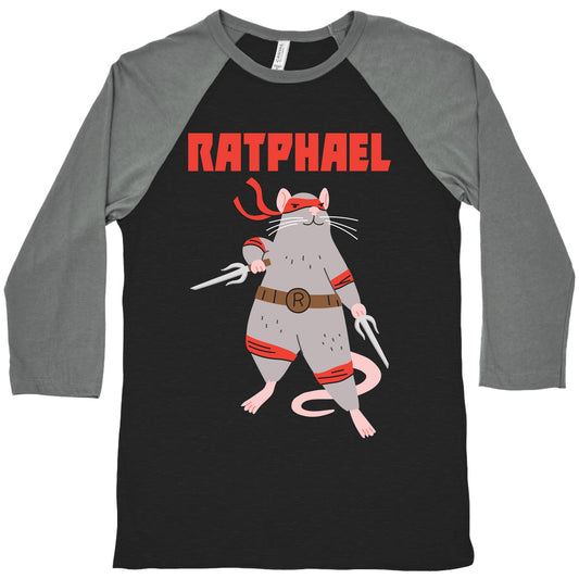 Ratphael (Raphael Rat) Baseball Tee