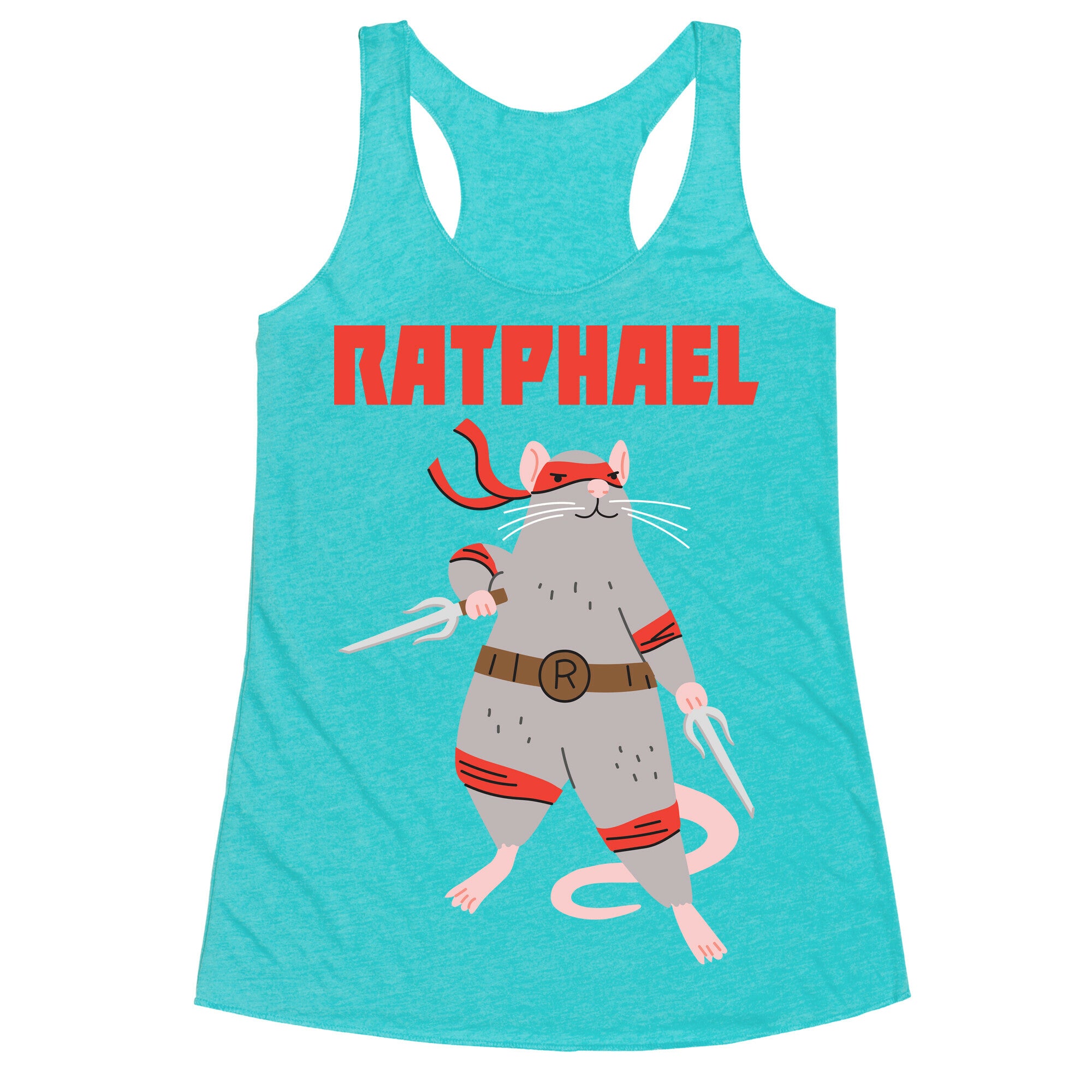 Ratphael (Raphael Rat) Racerback Tank