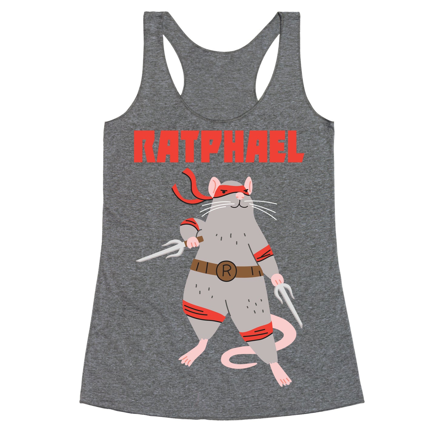 Ratphael (Raphael Rat) Racerback Tank