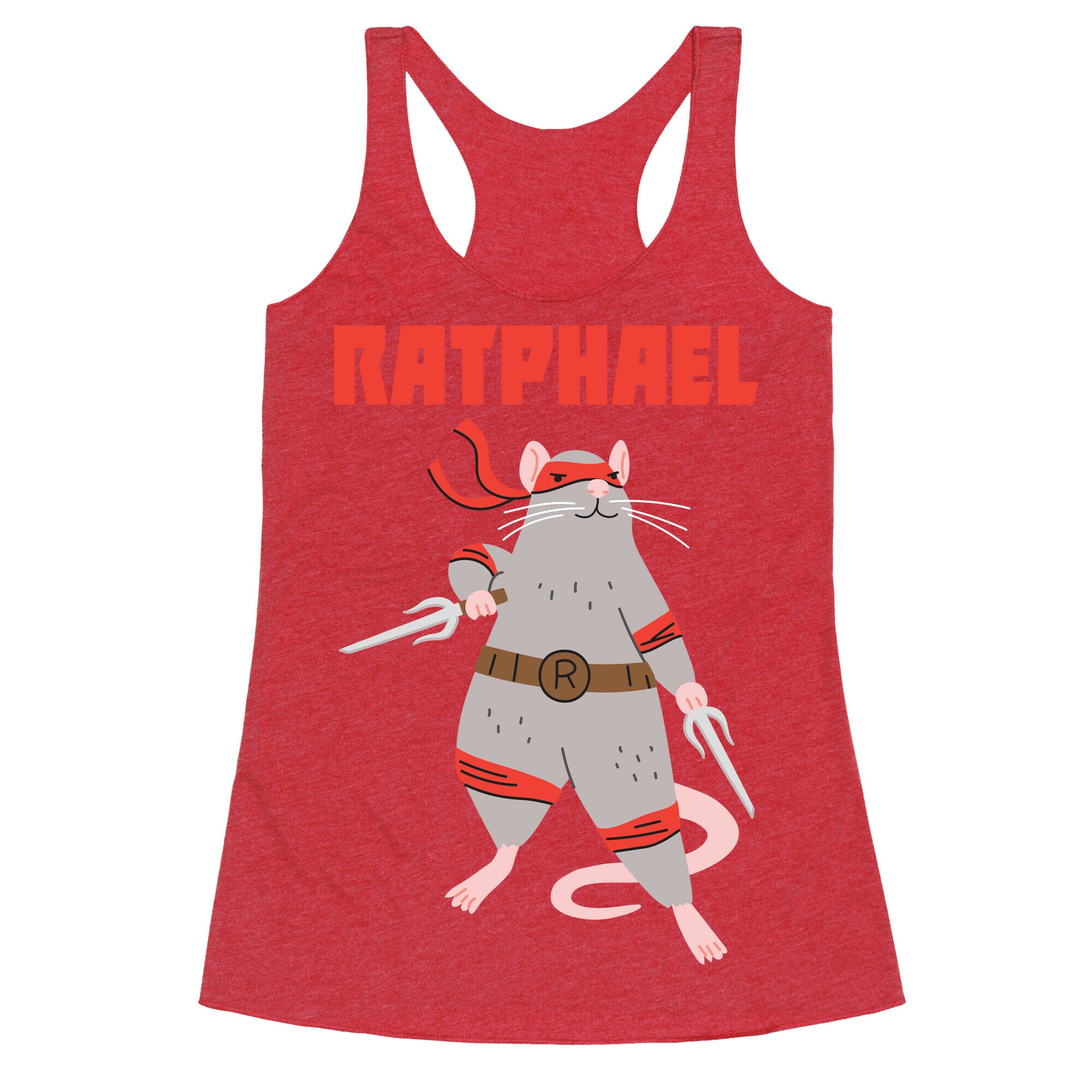 Ratphael (Raphael Rat) Racerback Tank