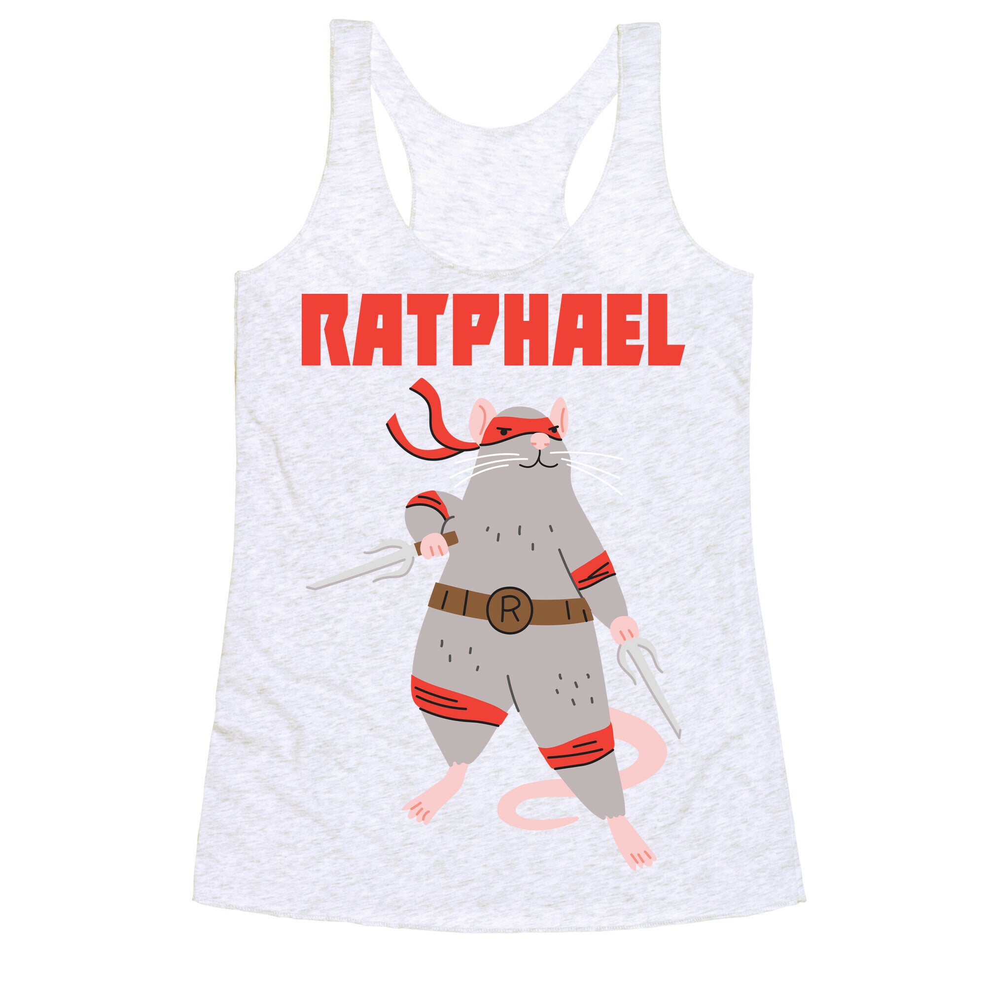 Ratphael (Raphael Rat) Racerback Tank