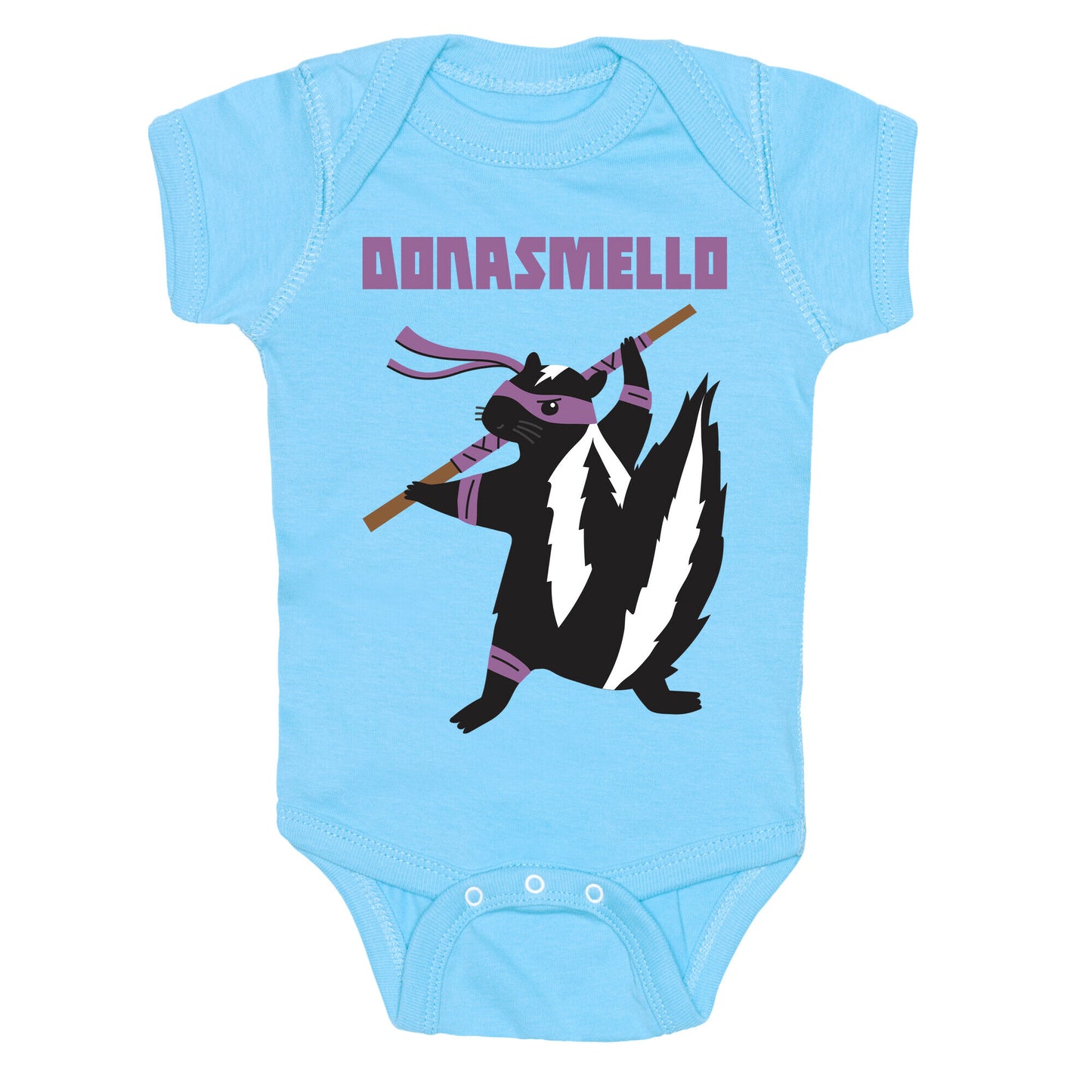 Donasmello (Donatello Skunk) Baby One Piece
