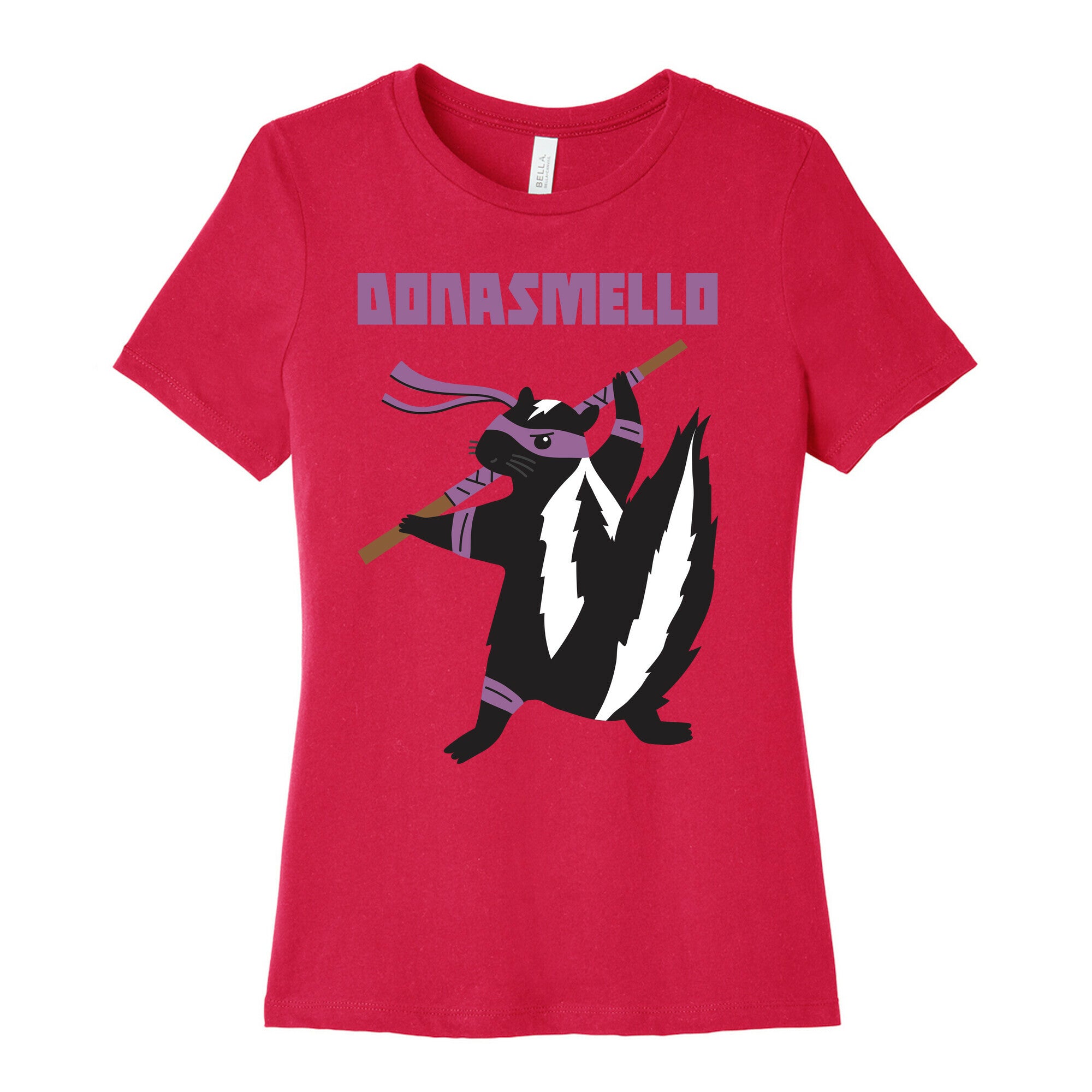 Donasmello (Donatello Skunk) Women's Cotton Tee