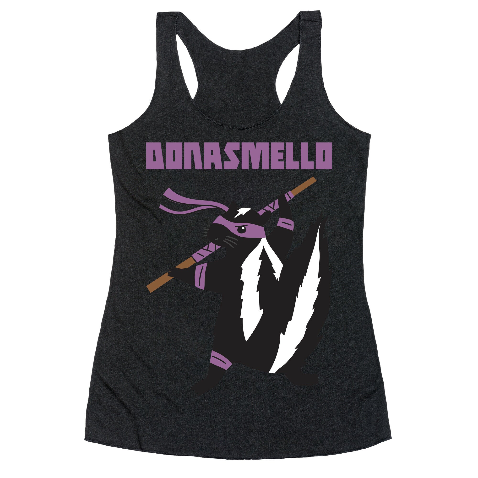 Donasmello (Donatello Skunk) Racerback Tank