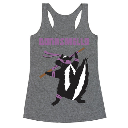 Donasmello (Donatello Skunk) Racerback Tank