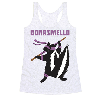 Donasmello (Donatello Skunk) Racerback Tank