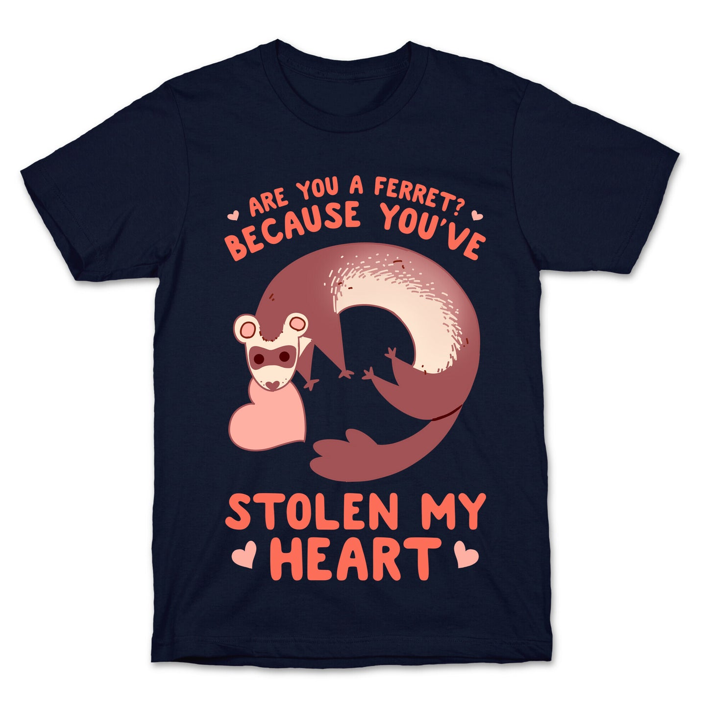 Are You A Ferret? Because You've Stolen My Heart T-Shirt