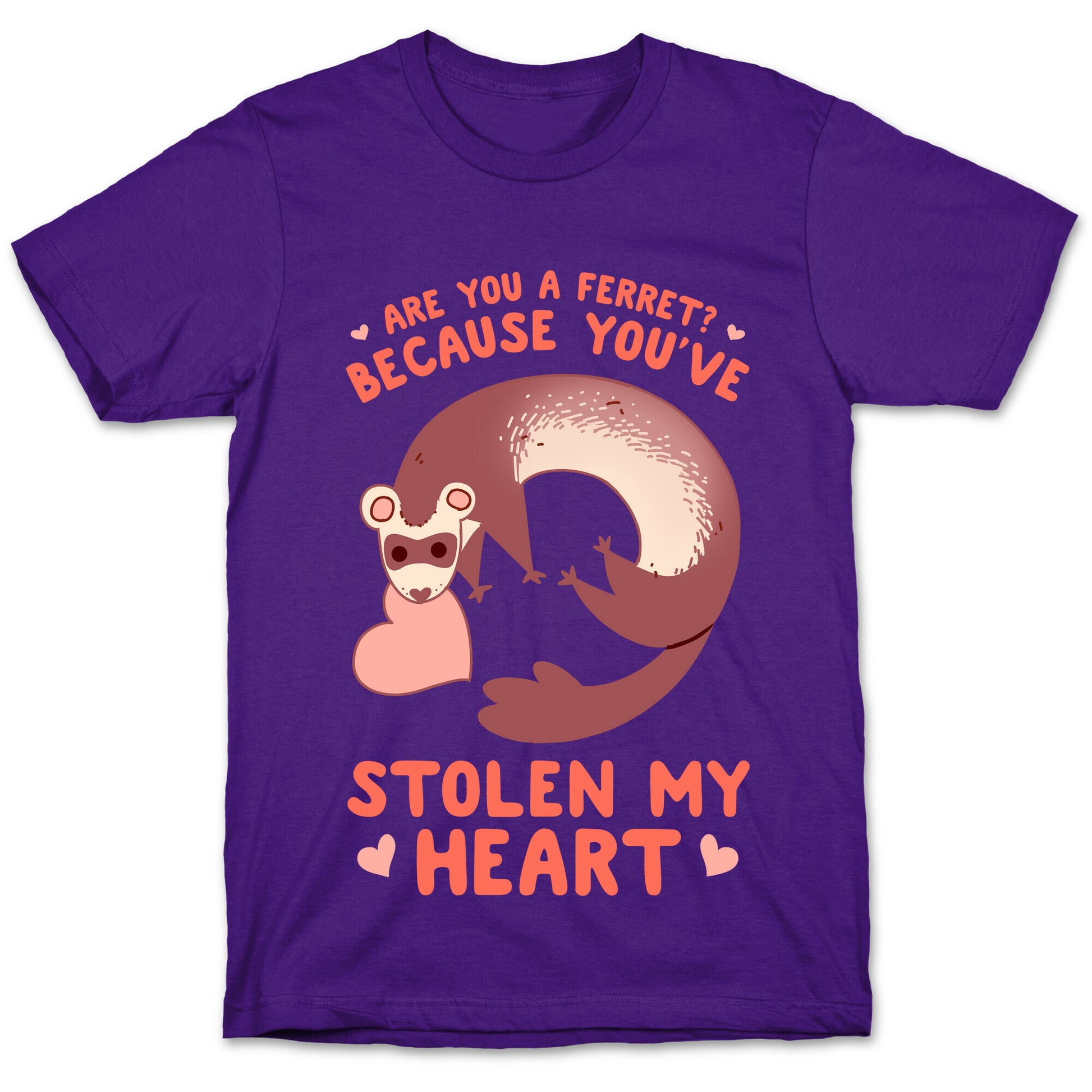 Are You A Ferret? Because You've Stolen My Heart T-Shirt