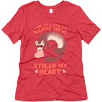 Are You A Ferret? Because You've Stolen My Heart Women's Triblend Tee