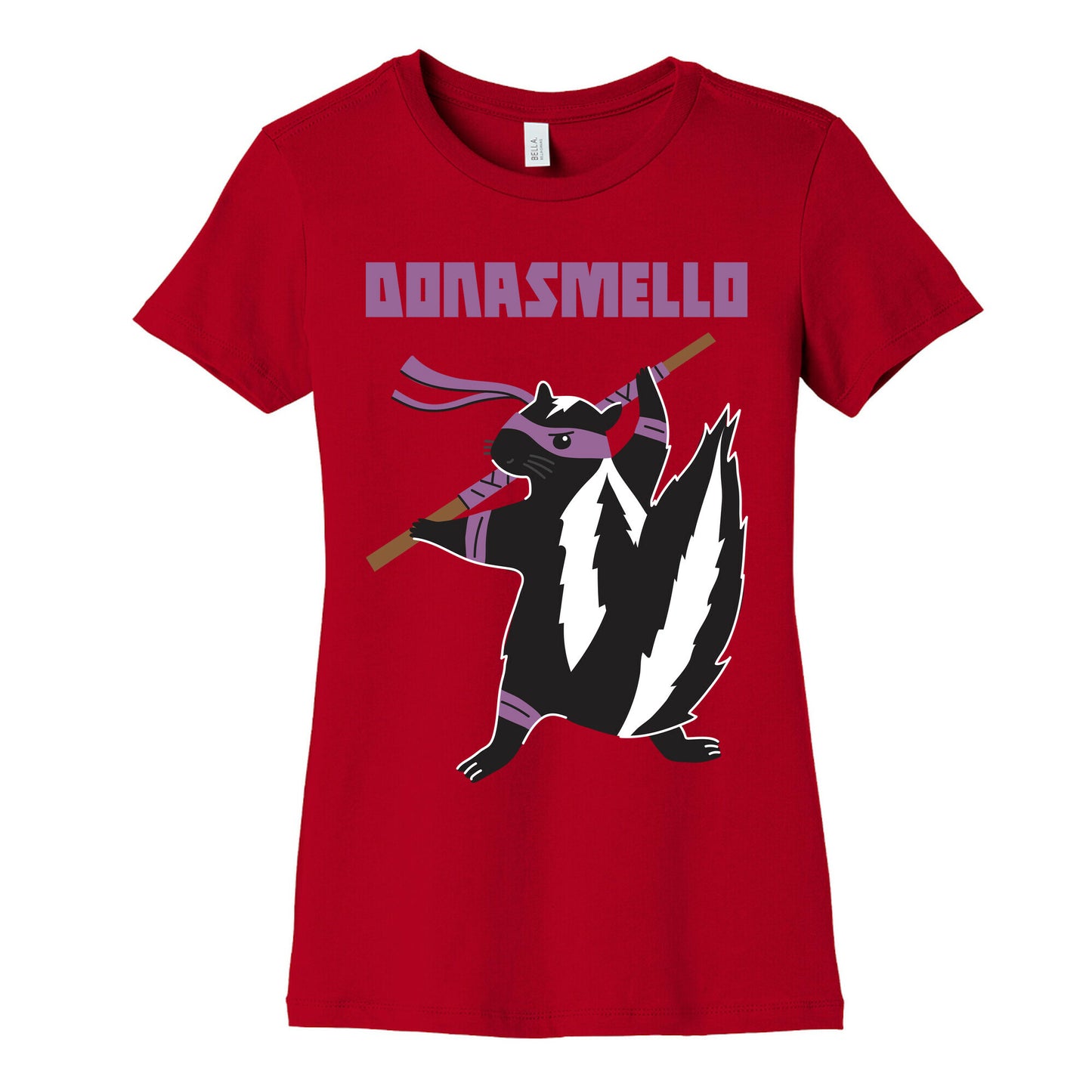 Donasmello (Donatello Skunk) Women's Cotton Tee