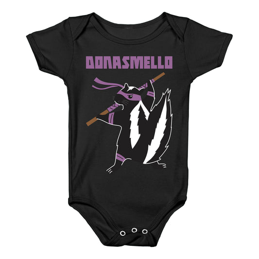 Donasmello (Donatello Skunk) Baby One Piece