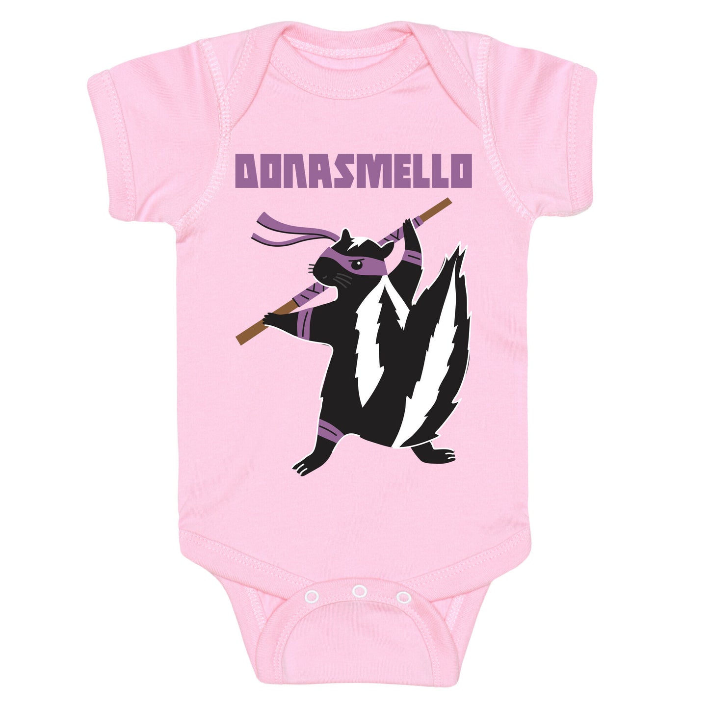 Donasmello (Donatello Skunk) Baby One Piece