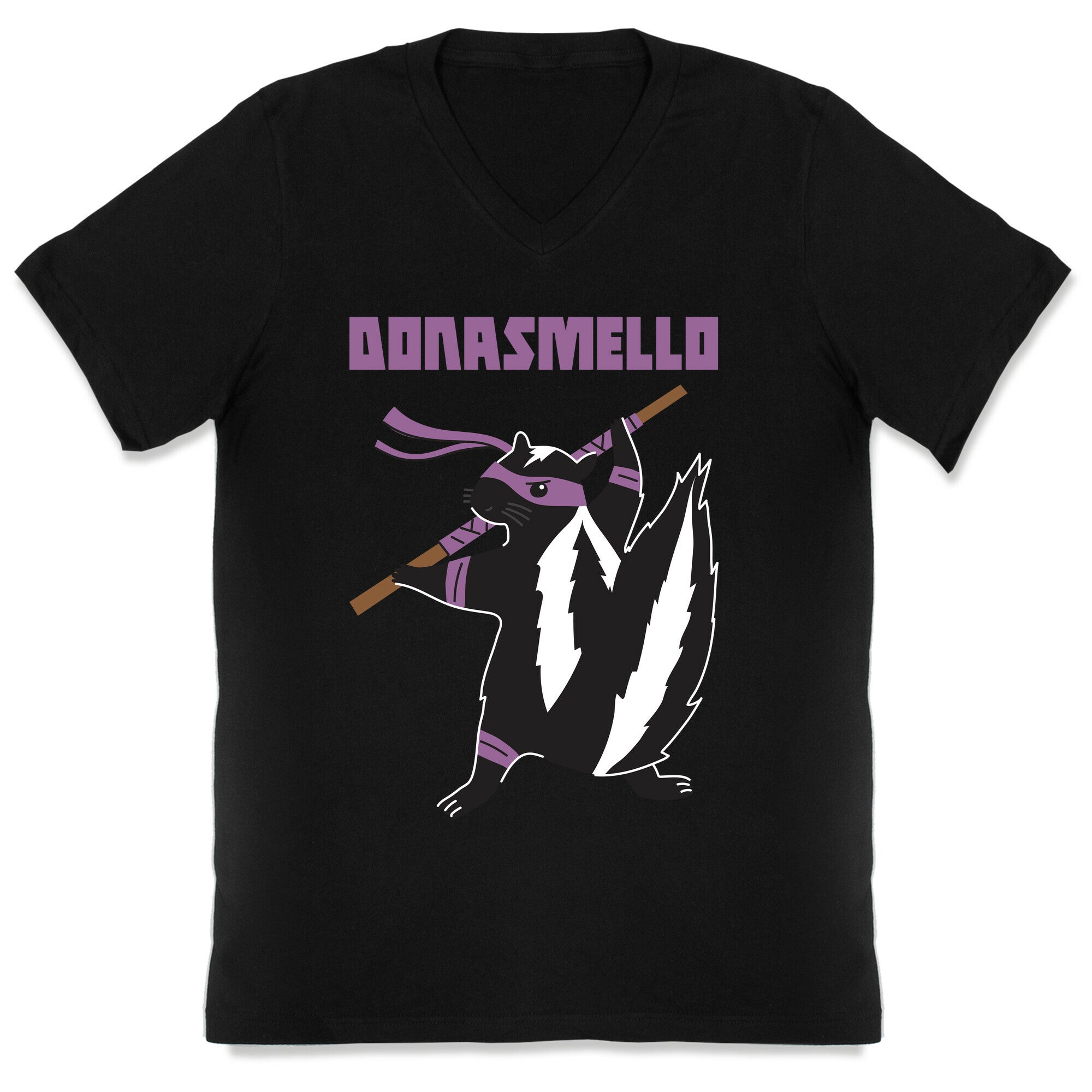 Donasmello (Donatello Skunk) V-Neck