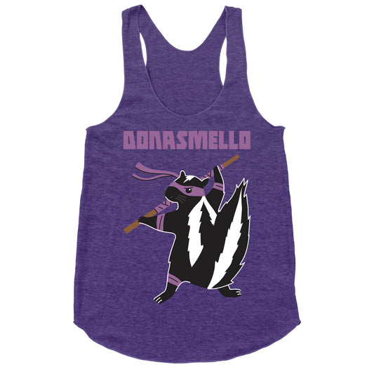 Donasmello (Donatello Skunk) Racerback Tank