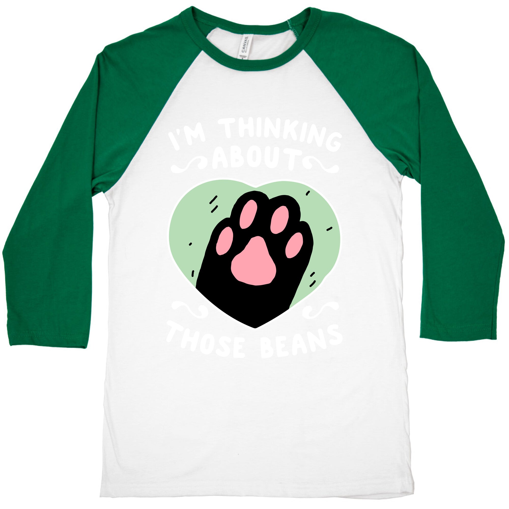 I'm Thinking About Those Beans Baseball Tee