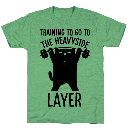 Training To Go To The Heavyside Layer Parody Unisex Triblend Tee