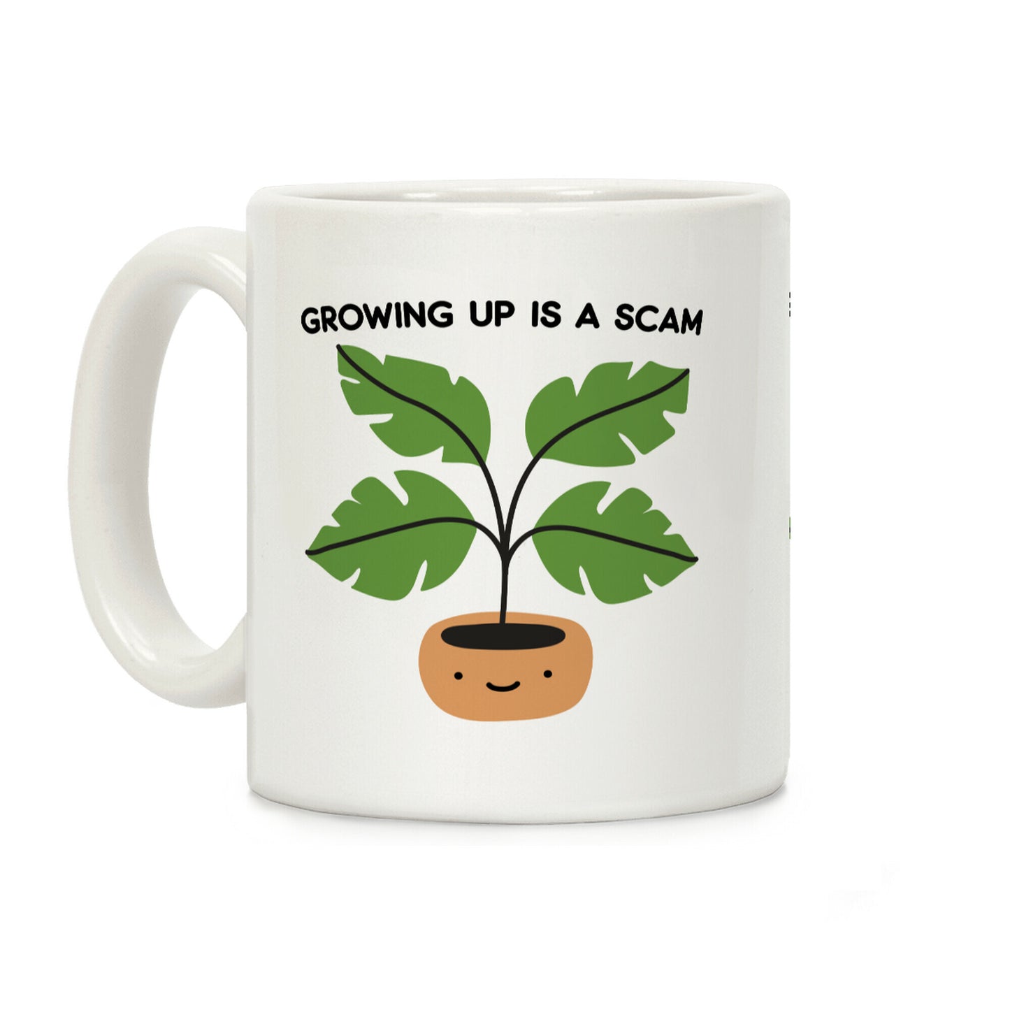 Growing Up Is A Scam Coffee Mug