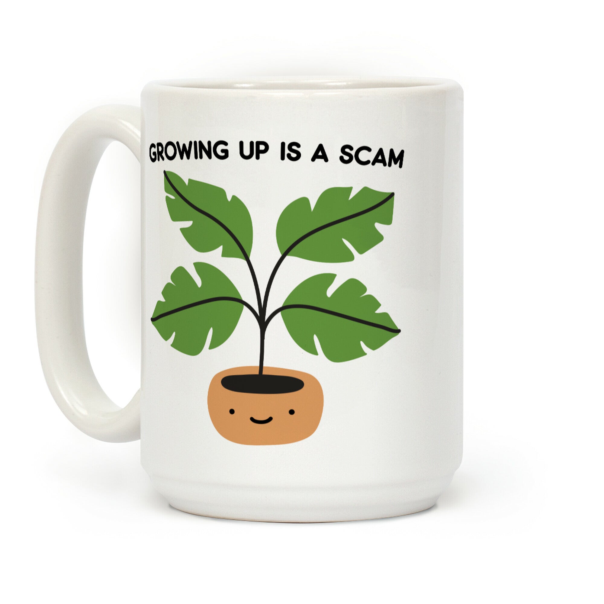 Growing Up Is A Scam Coffee Mug