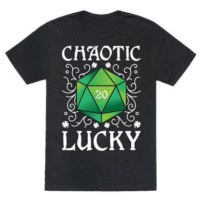 Chaotic Lucky Unisex Triblend Tee
