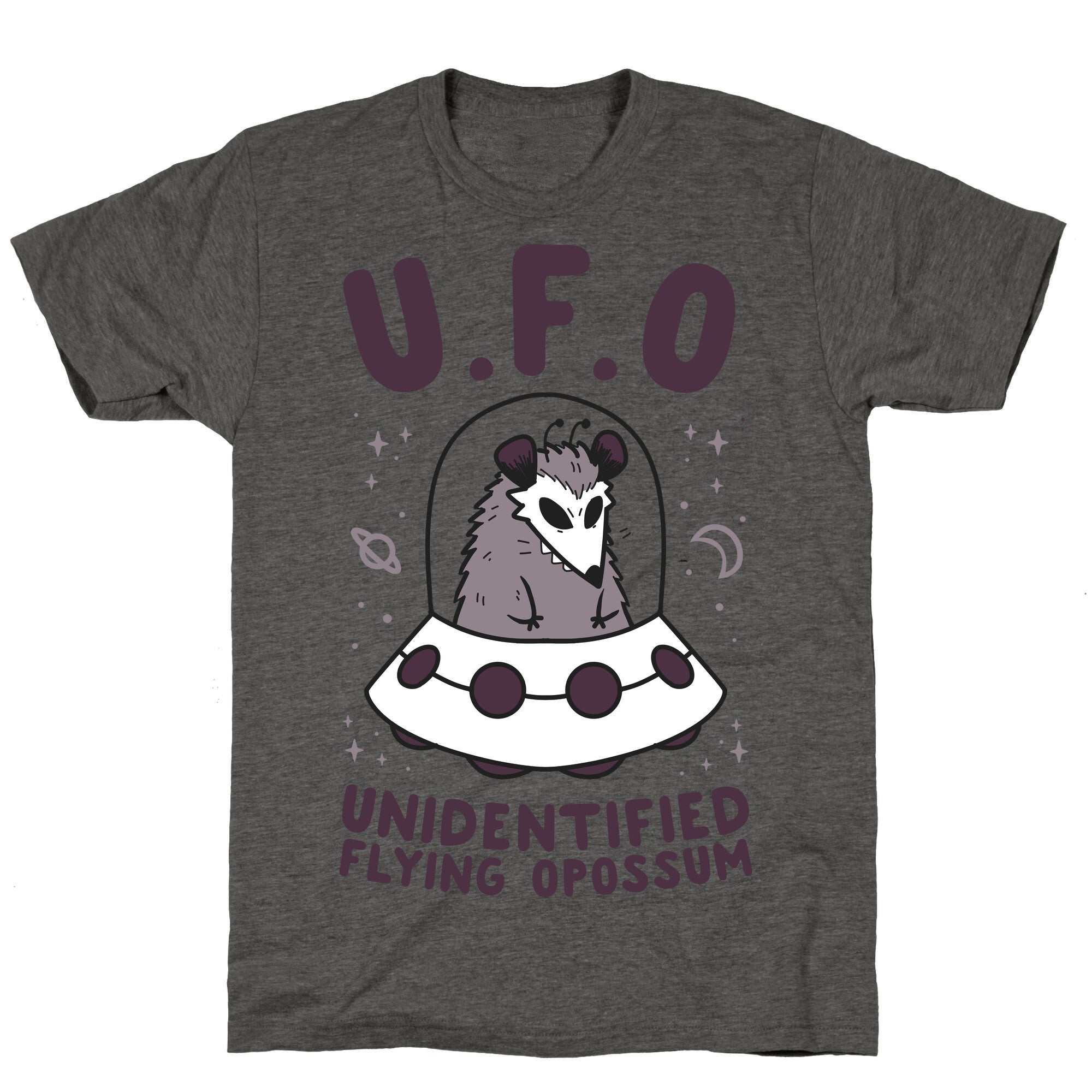 Unidentified Flying Opossum Unisex Triblend Tee