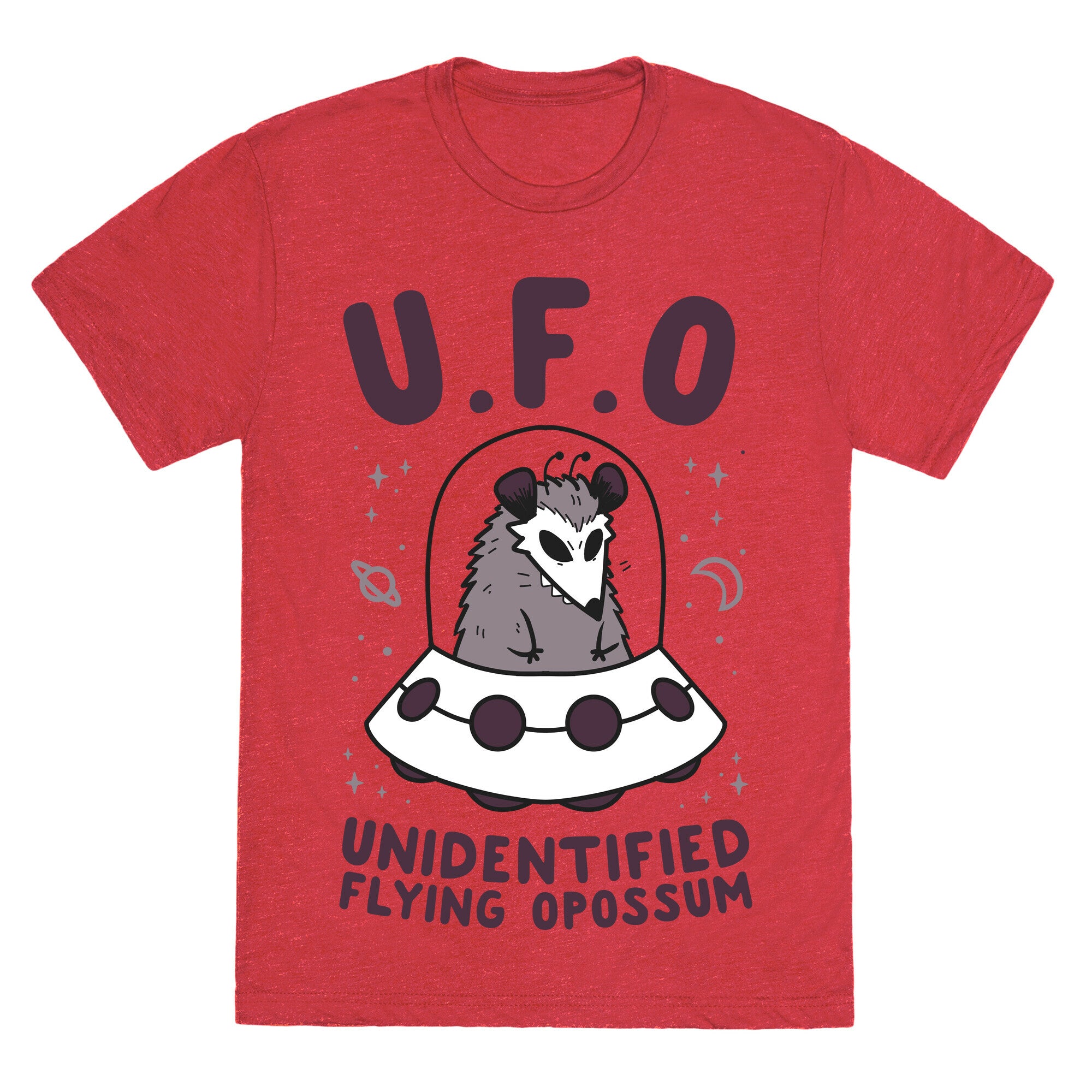 Unidentified Flying Opossum Unisex Triblend Tee