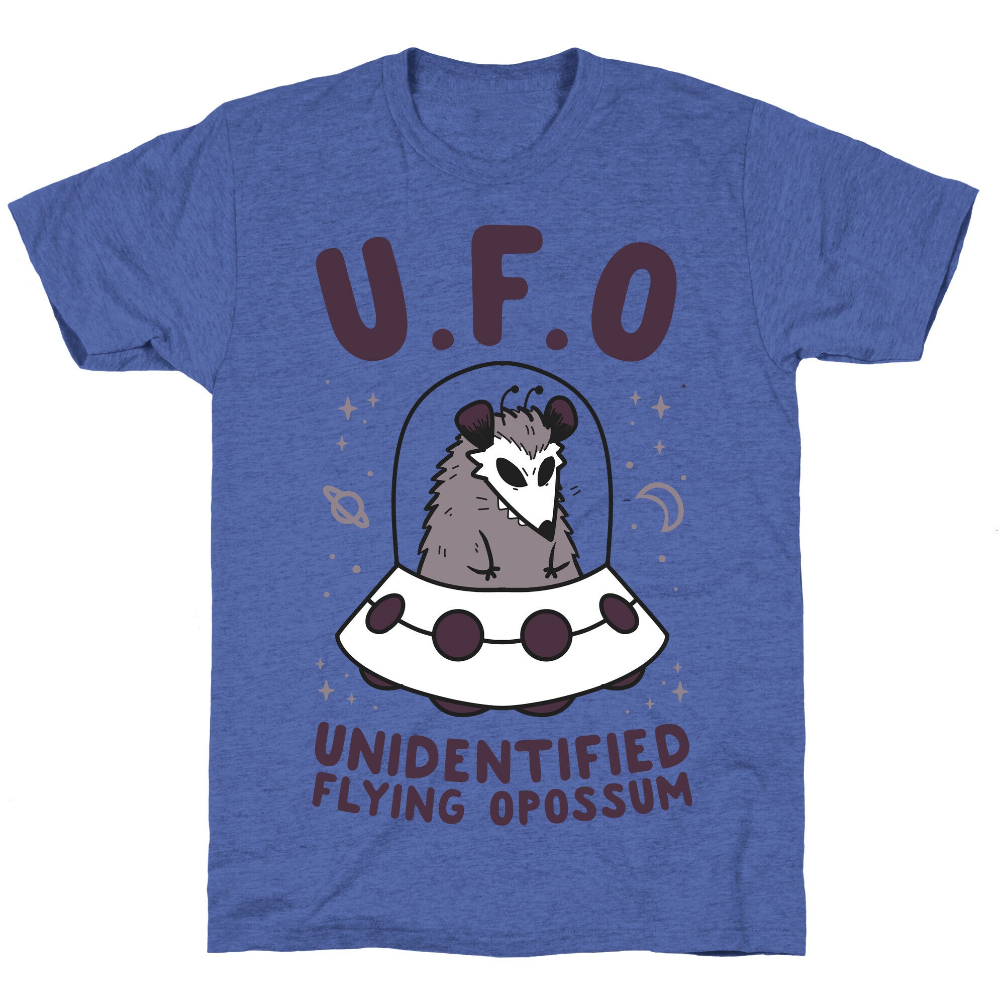 Unidentified Flying Opossum Unisex Triblend Tee