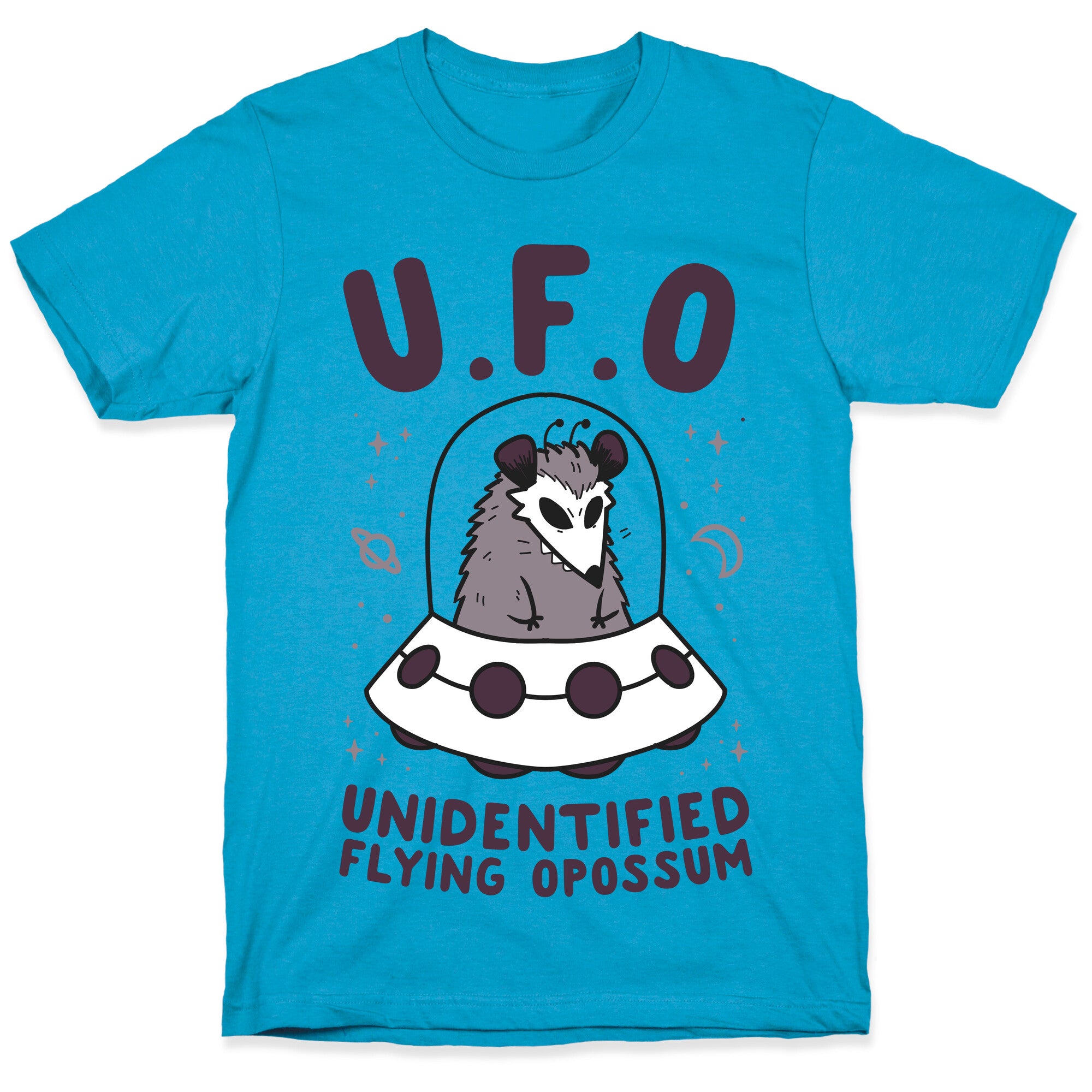Unidentified Flying Opossum Unisex Triblend Tee