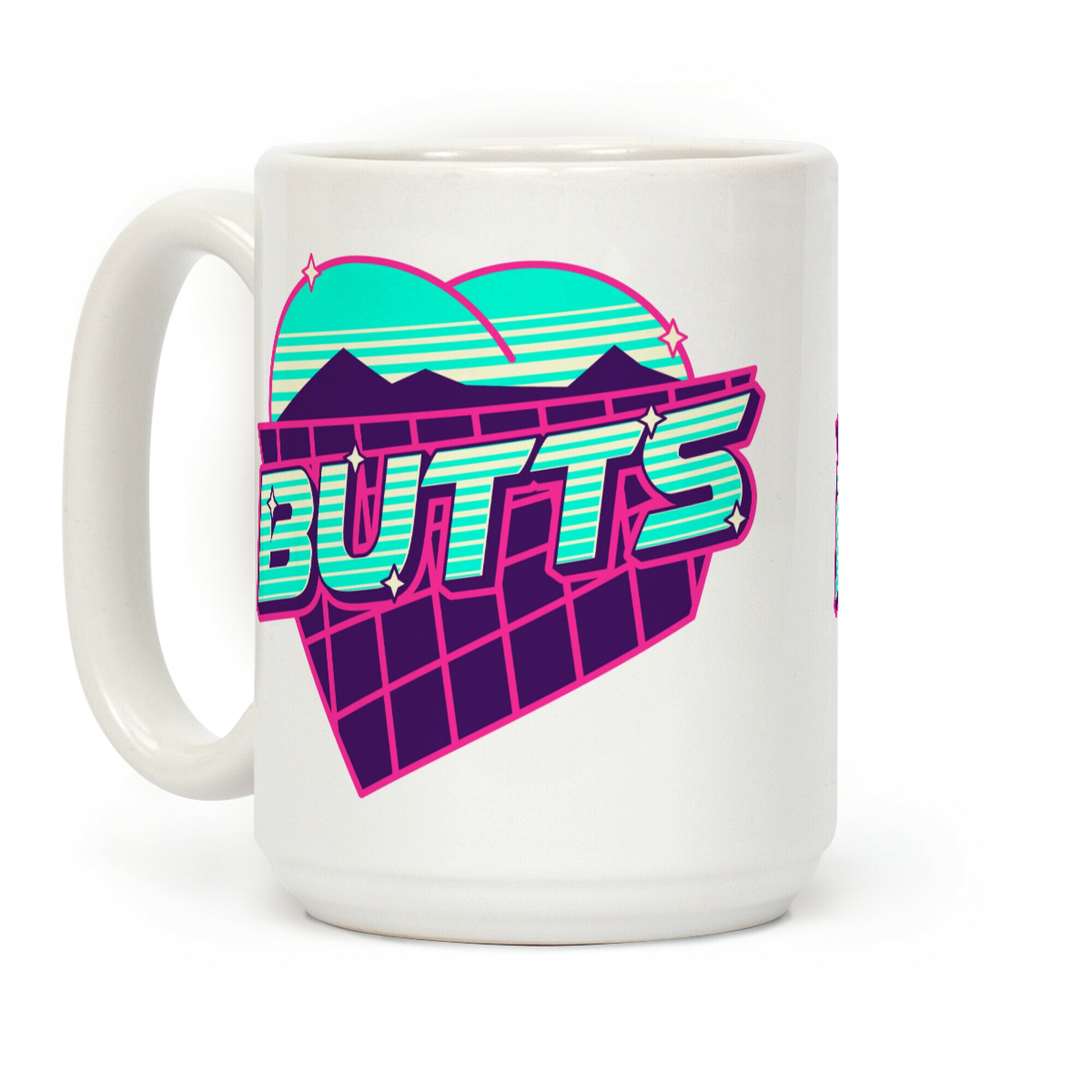 Retro Butts Coffee Mug