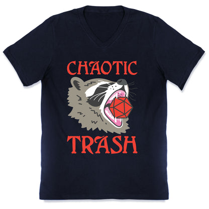 Chaotic Trash (Raccoon) V-Neck