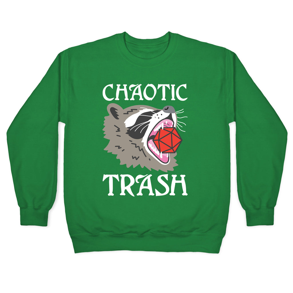 Chaotic Trash (Raccoon) Crewneck Sweatshirt