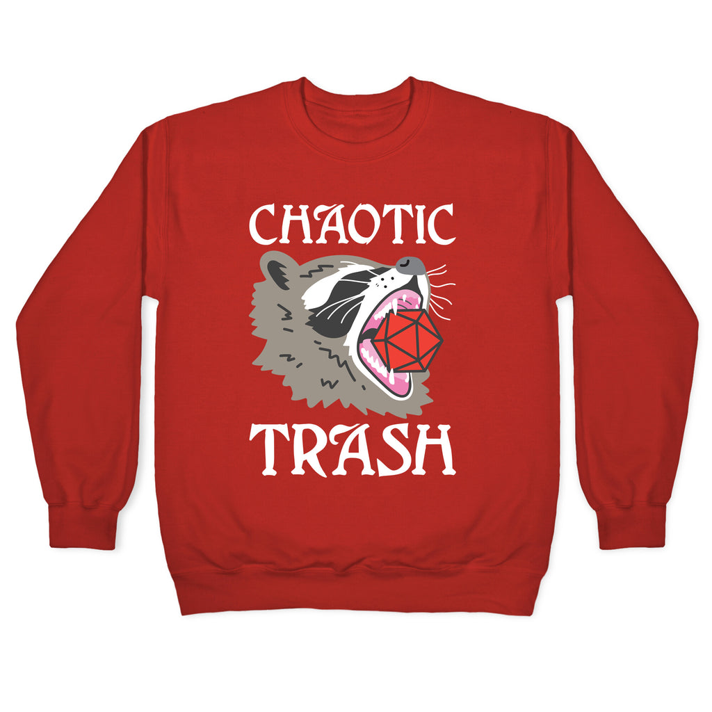 Chaotic Trash (Raccoon) Crewneck Sweatshirt