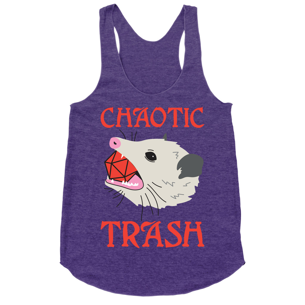 Chaotic Trash (Opossum) Racerback Tank