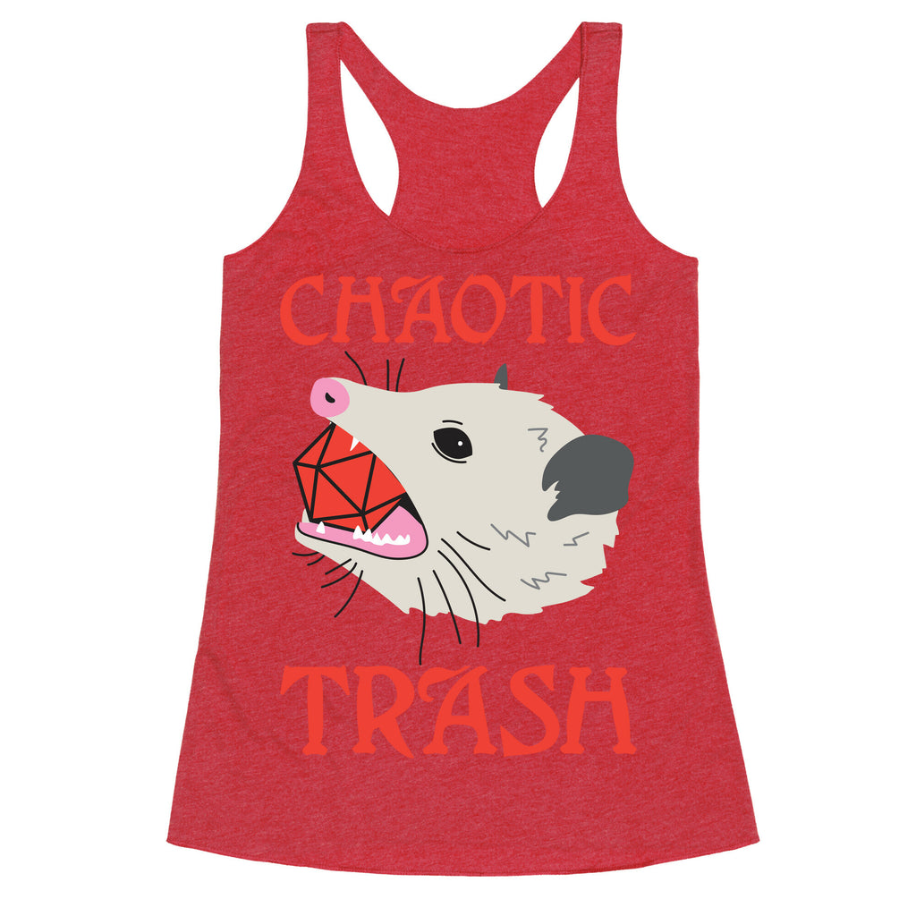 Chaotic Trash (Opossum) Racerback Tank