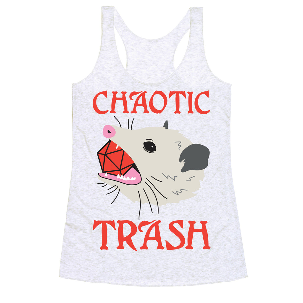 Chaotic Trash (Opossum) Racerback Tank