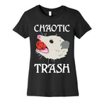 Chaotic Trash (Opossum) Women's Cotton Tee