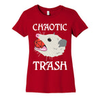 Chaotic Trash (Opossum) Women's Cotton Tee