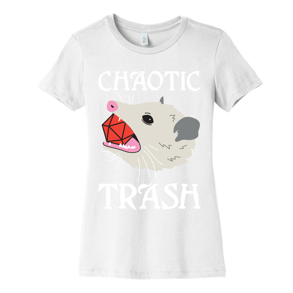 Chaotic Trash (Opossum) Women's Cotton Tee