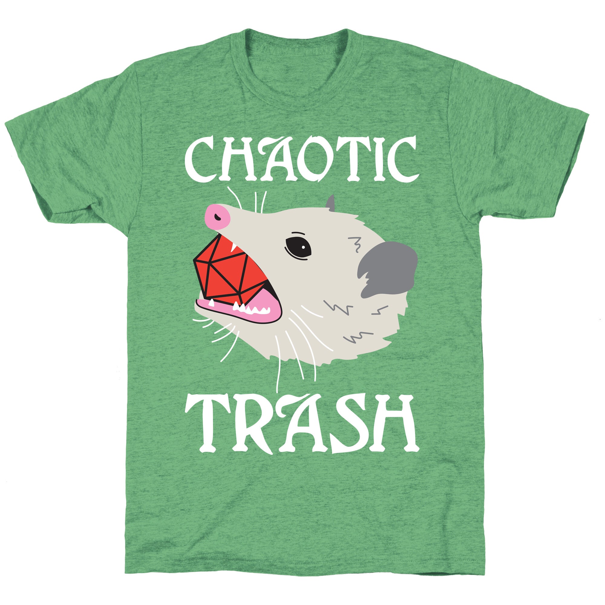 Chaotic Trash (Opossum) Unisex Triblend Tee