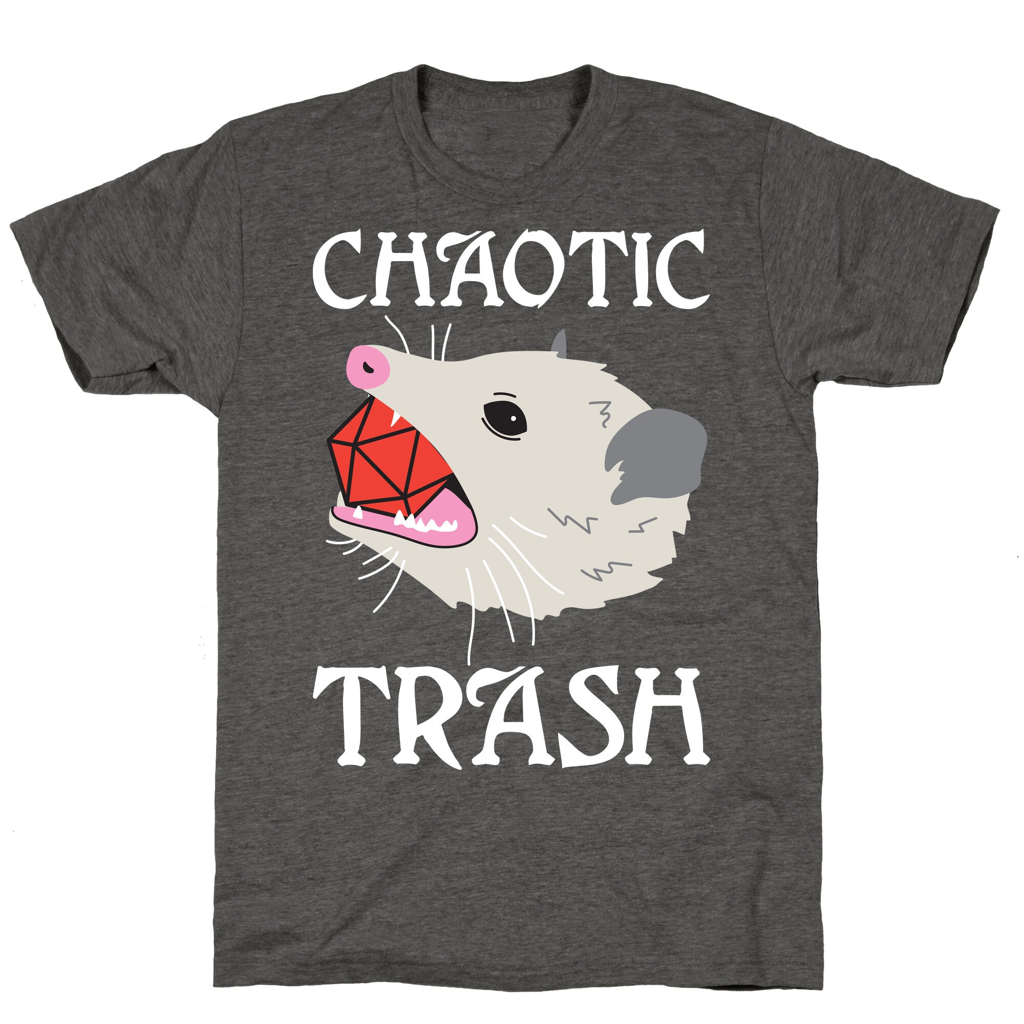 Chaotic Trash (Opossum) Unisex Triblend Tee