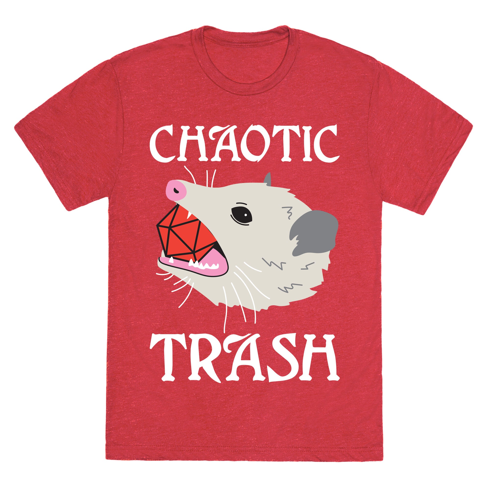 Chaotic Trash (Opossum) Unisex Triblend Tee