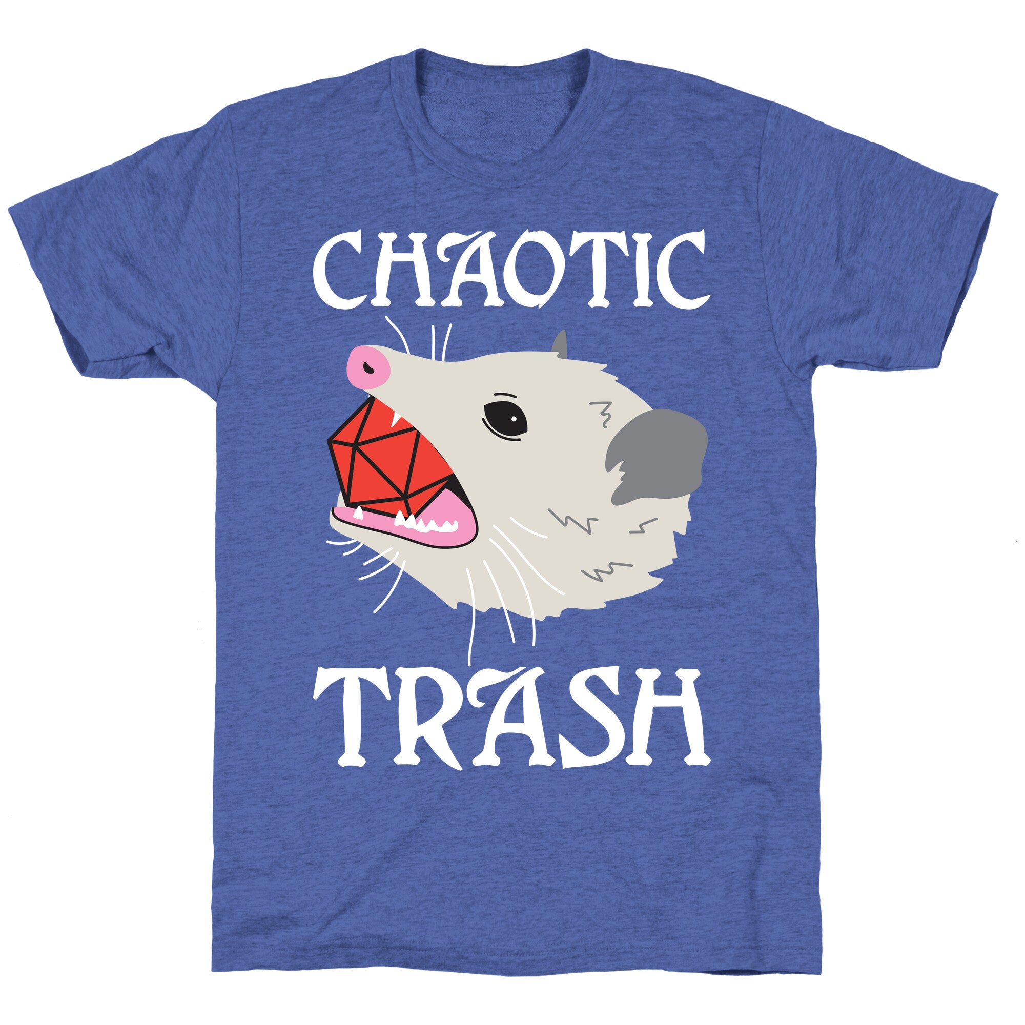 Chaotic Trash (Opossum) Unisex Triblend Tee