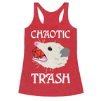 Chaotic Trash (Opossum) Racerback Tank