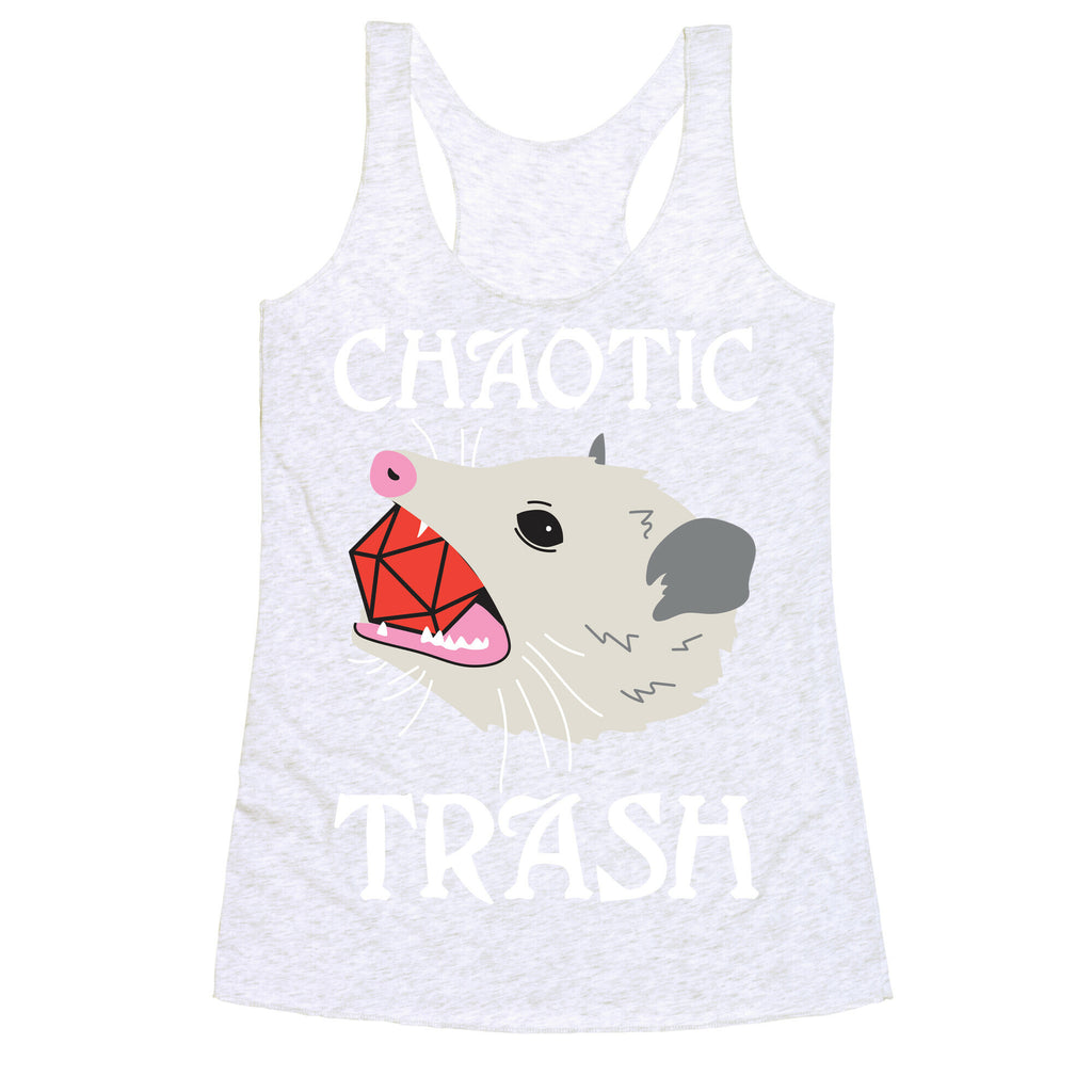 Chaotic Trash (Opossum) Racerback Tank