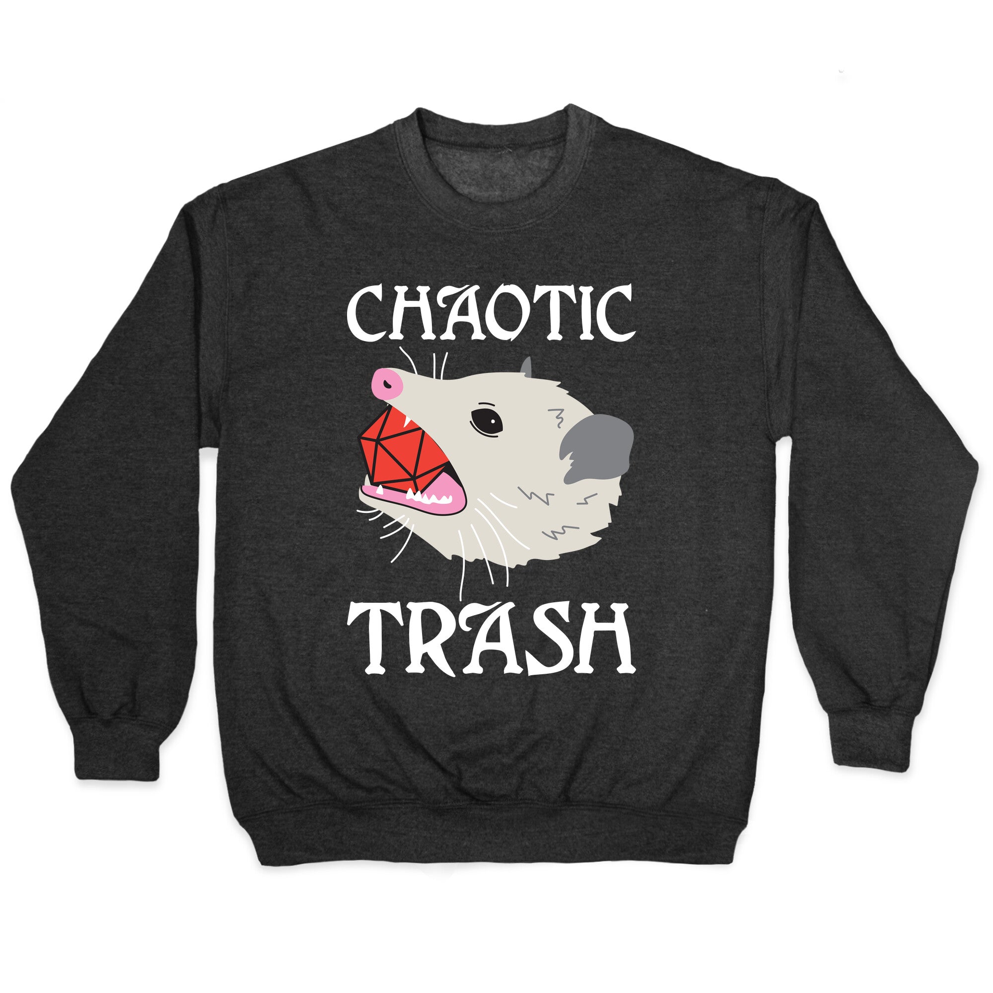 Chaotic Trash (Opossum) Crewneck Sweatshirt