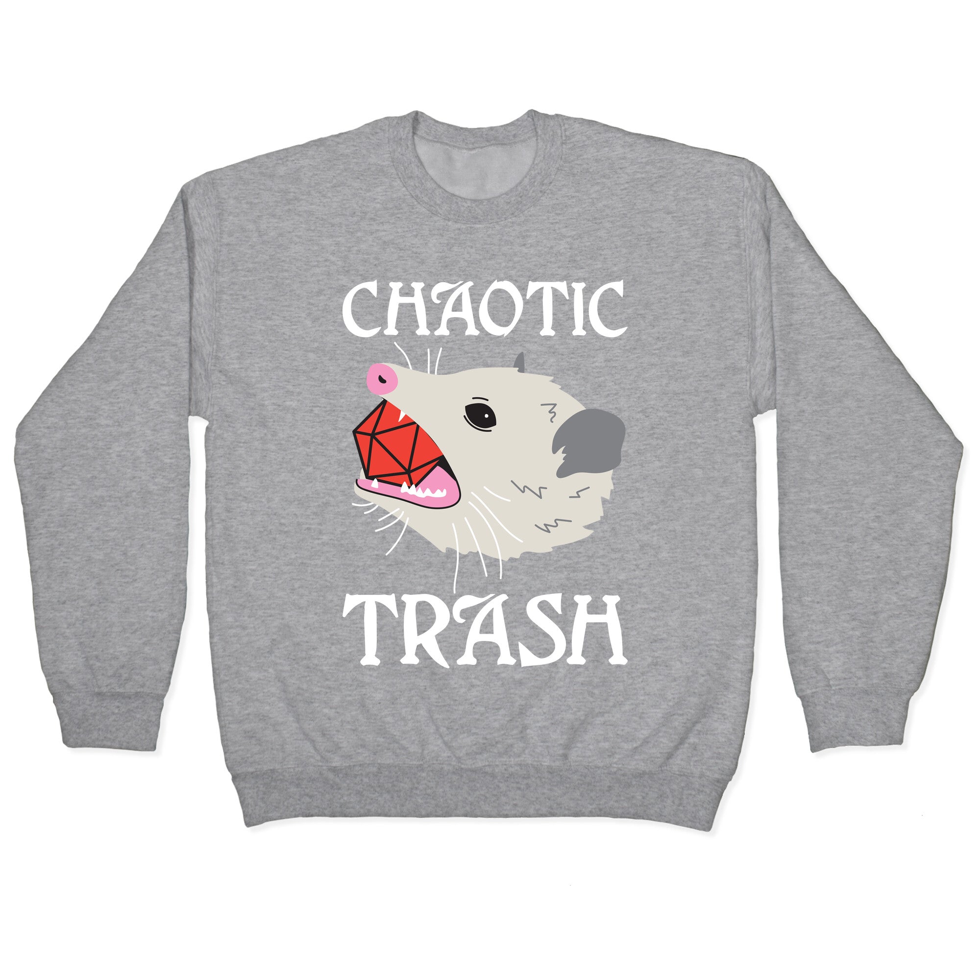 Chaotic Trash (Opossum) Crewneck Sweatshirt