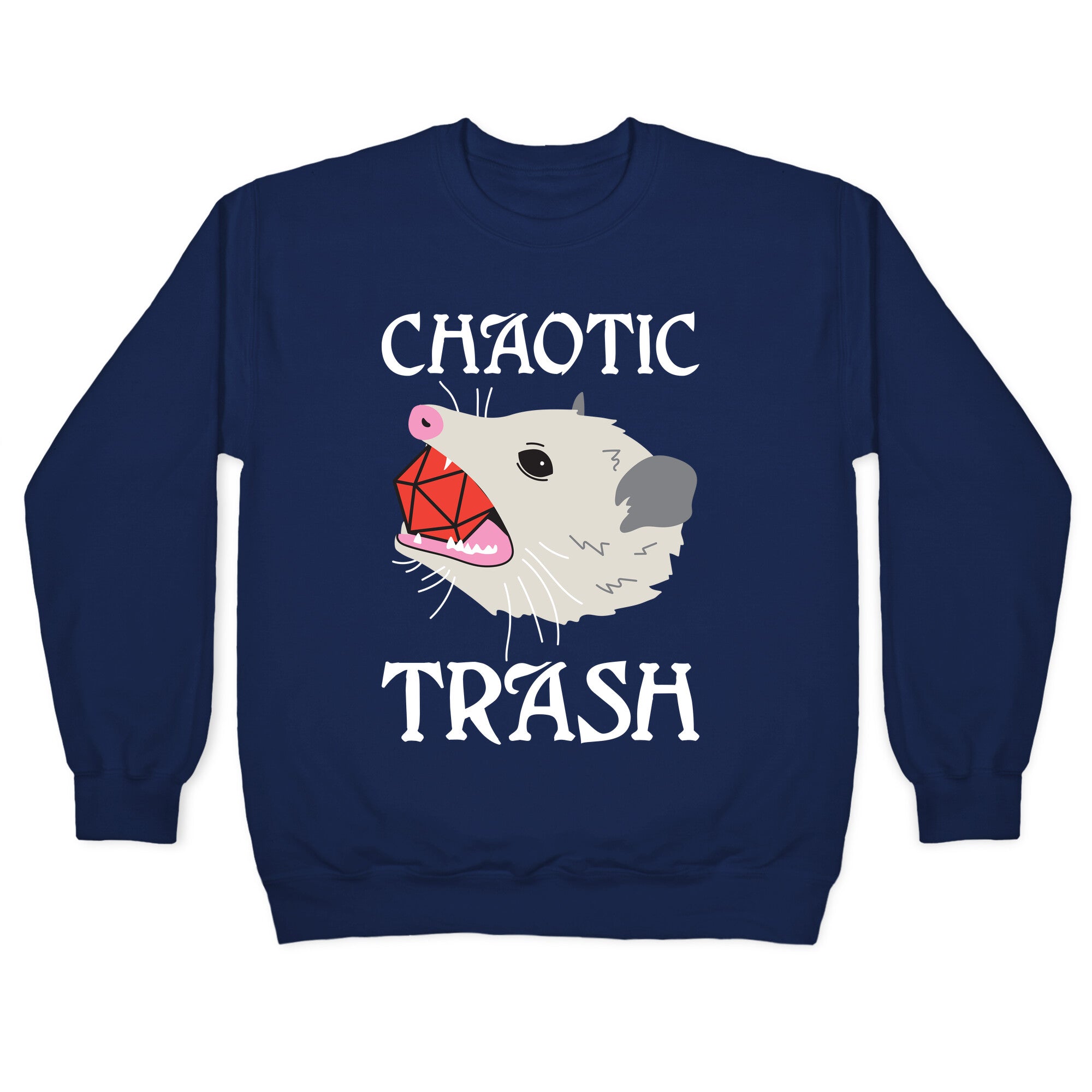 Chaotic Trash (Opossum) Crewneck Sweatshirt